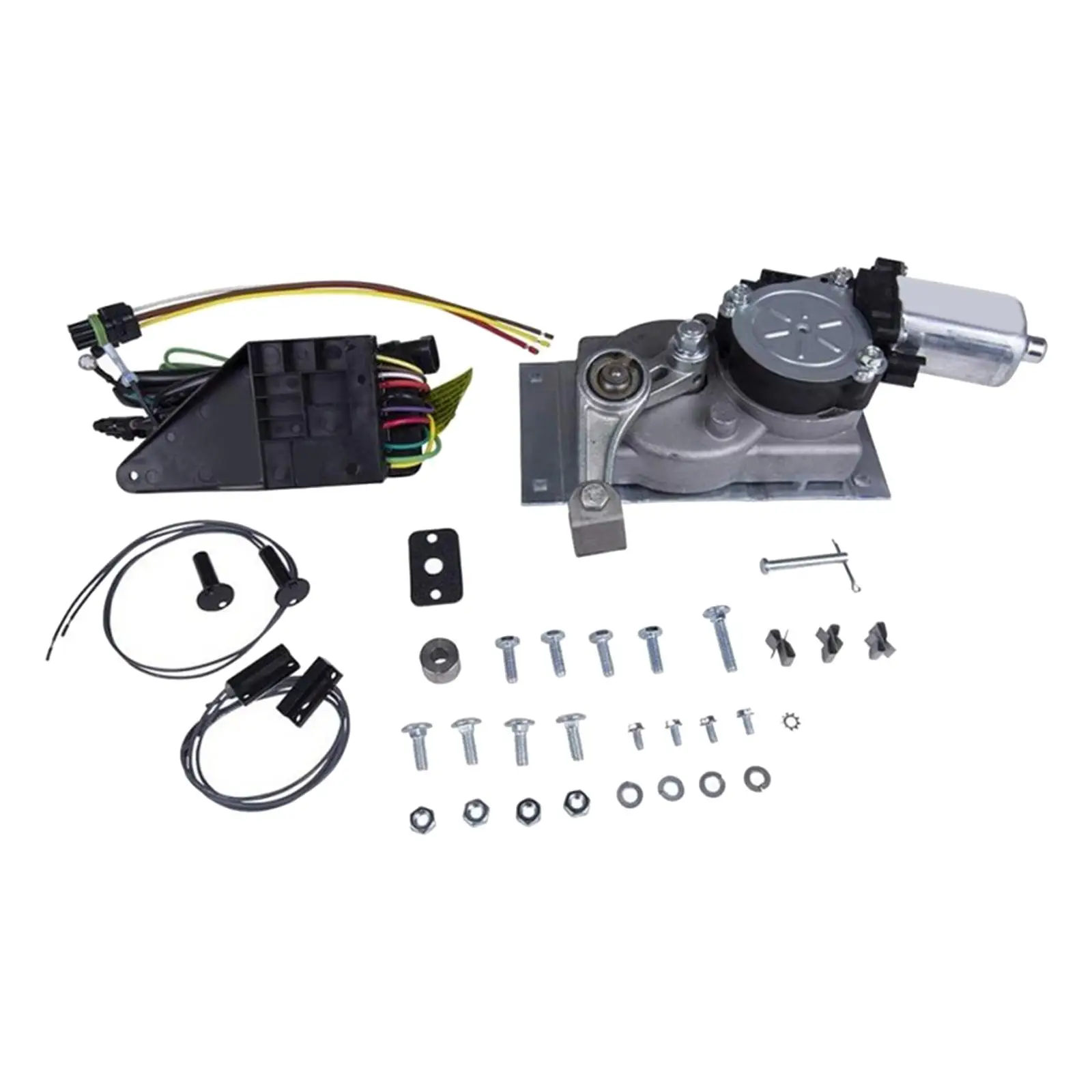 RV Step Motor Replacement High Efficiency Electric RV Step Motor Gearbox Kit for Truck B Linkage Motorhomes Easily Install