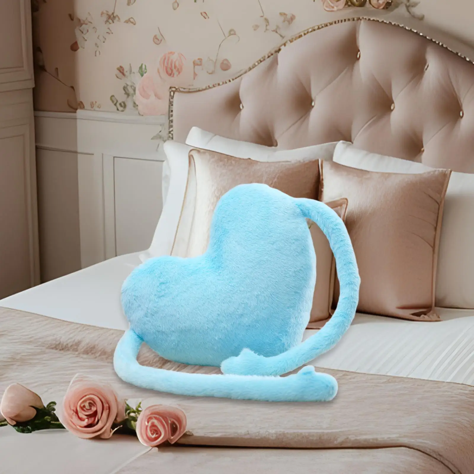 Heart Shaped Pillow Love Pillow Cute Plush Cushion for Sofa Indoor Outdoor