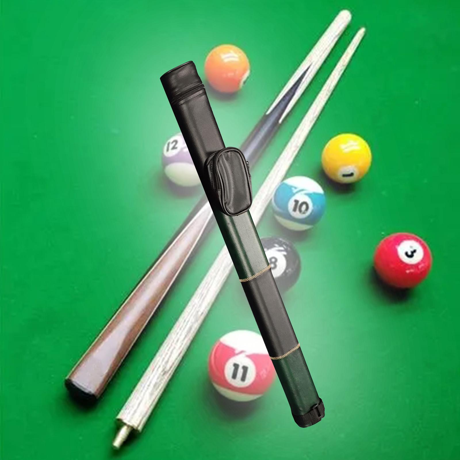 Pool Cue Case Billiard Stick Storage Bag Zipper for Snooker Travel Outdoor