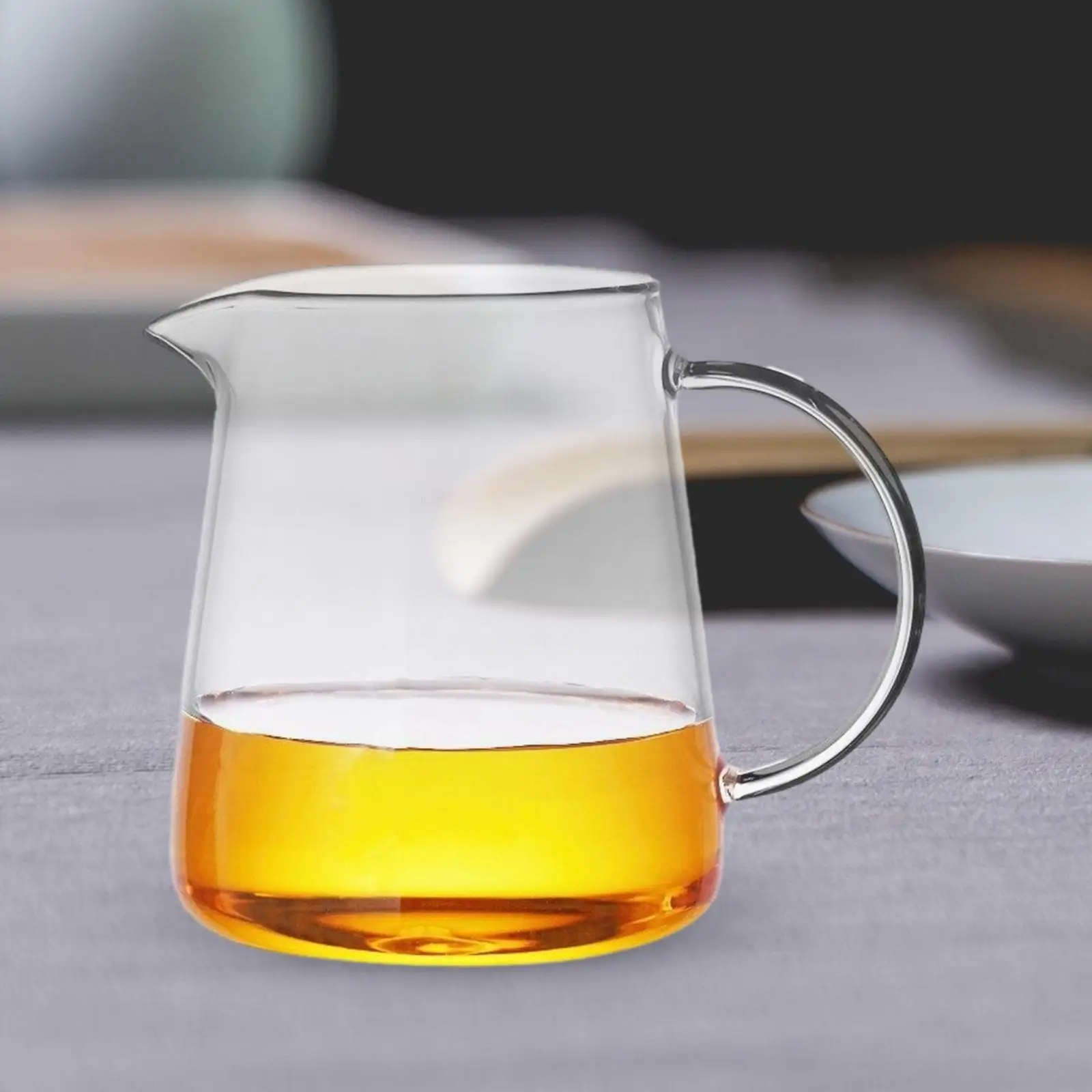 17oz High Borosilicate Glass Teapot Multifunctional Heat Resistant Blooming Tea Pot for Milk Juice Coffee Loose Leaf Gifts