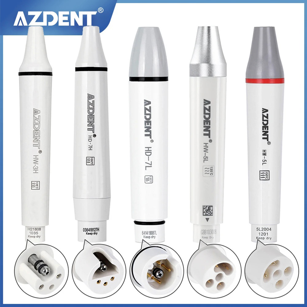 Best of AZDENT Dental Ultrasonic Piezo Scaler Handpiece Fit For SATELEC DTE WOODPECKER EMS VRN Dental Ultrasonic Scaler 135° Sterilized Reviews & Tips