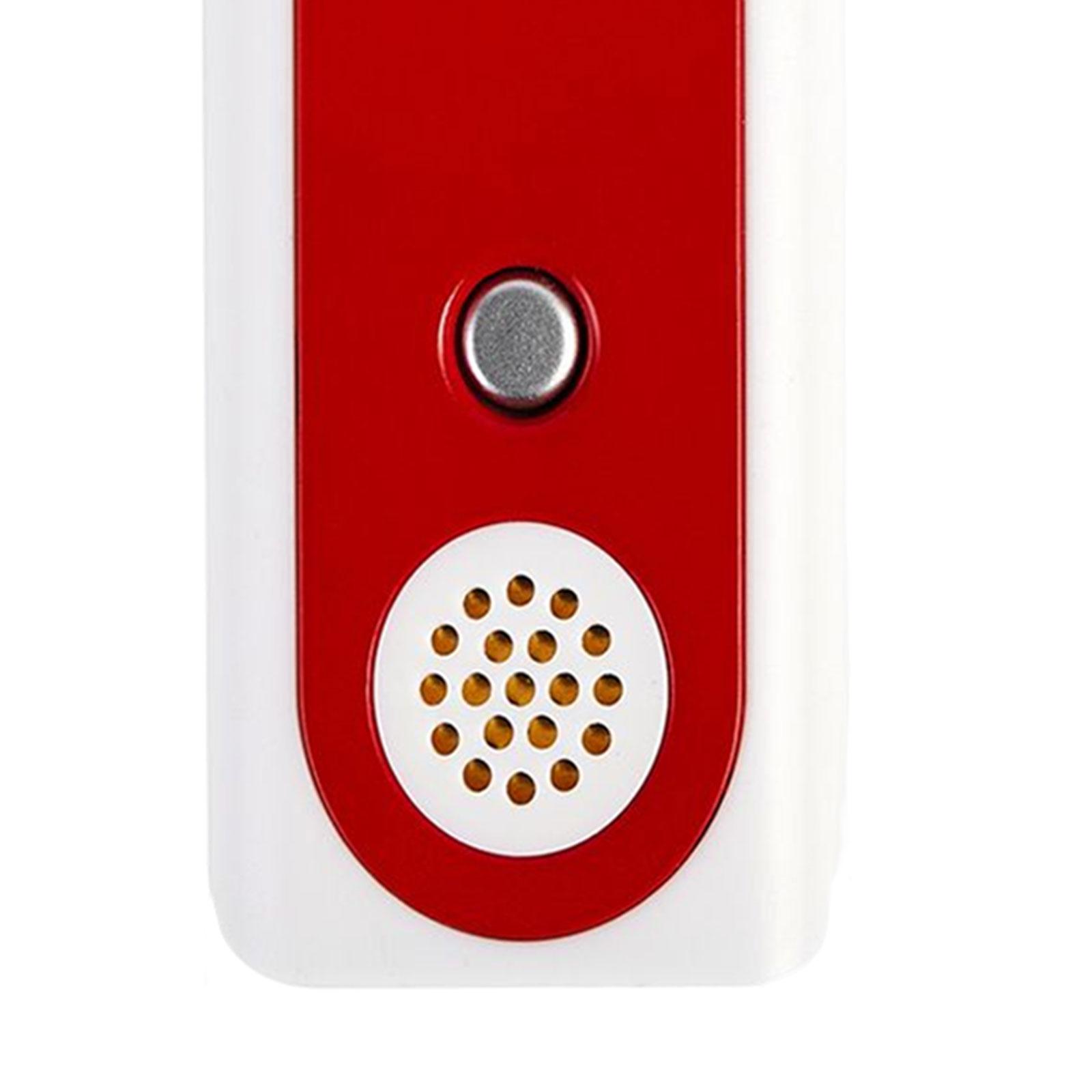 Pocket Personal Alarm with LED Flashlight Protection Device Wireless Loud Protect for Door Women Home Elderly Window