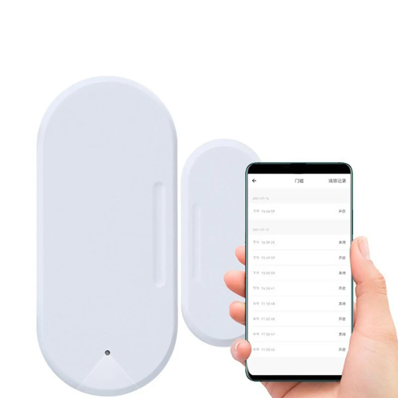 Door and Window Sensor Easy to Install Wireless Connection Door Magnetic for Garage Office Home Safety Children