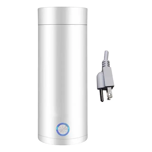 400ml Electric Water Cup Water Boiler Bottle Small Tea Pot Water Heater Us  Adapter Electric Kettle For Milk Beverage - Vacuum Flasks & Thermoses -  AliExpress
