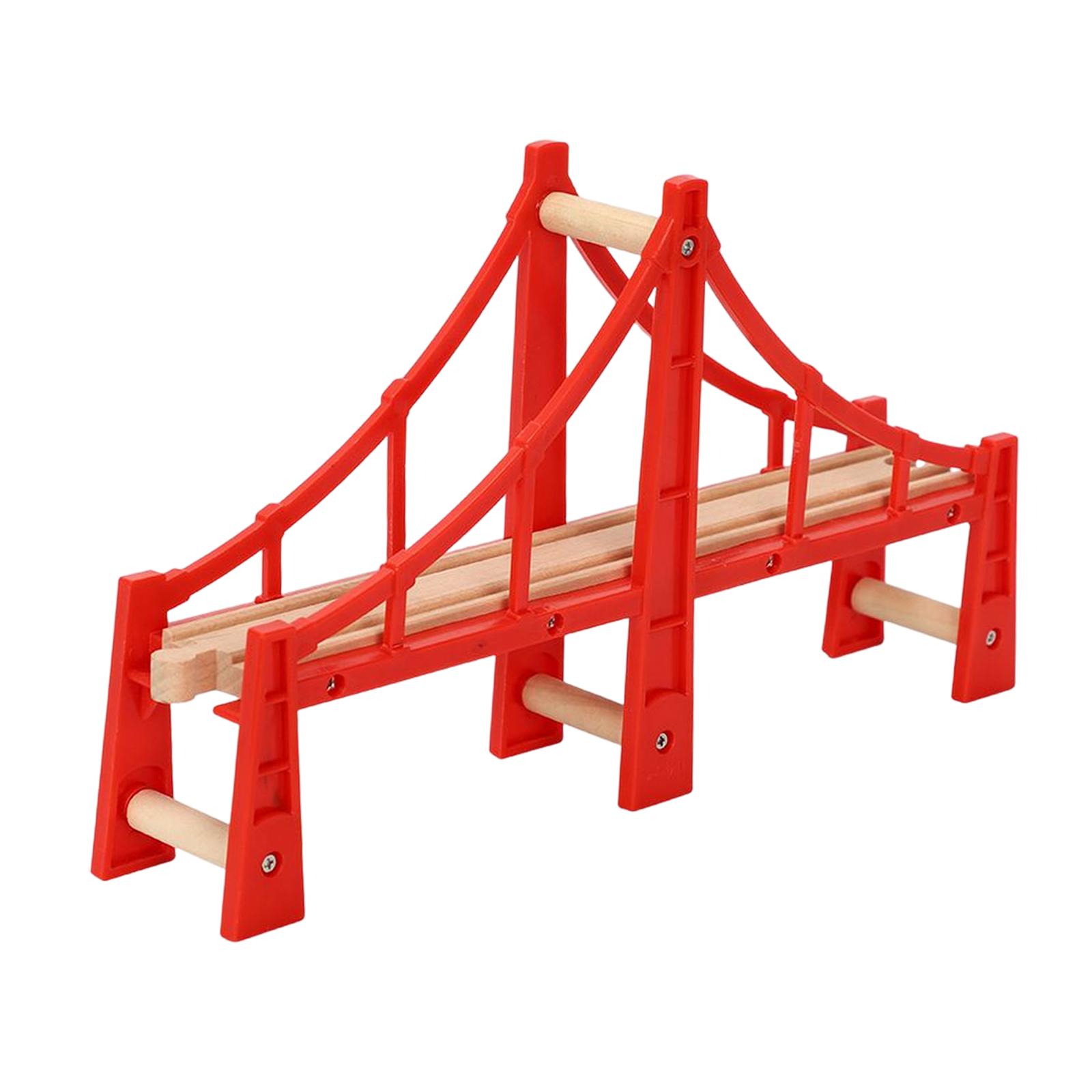 Train Track Set Accessories Bridge Railway Track Play Set for Party Favors