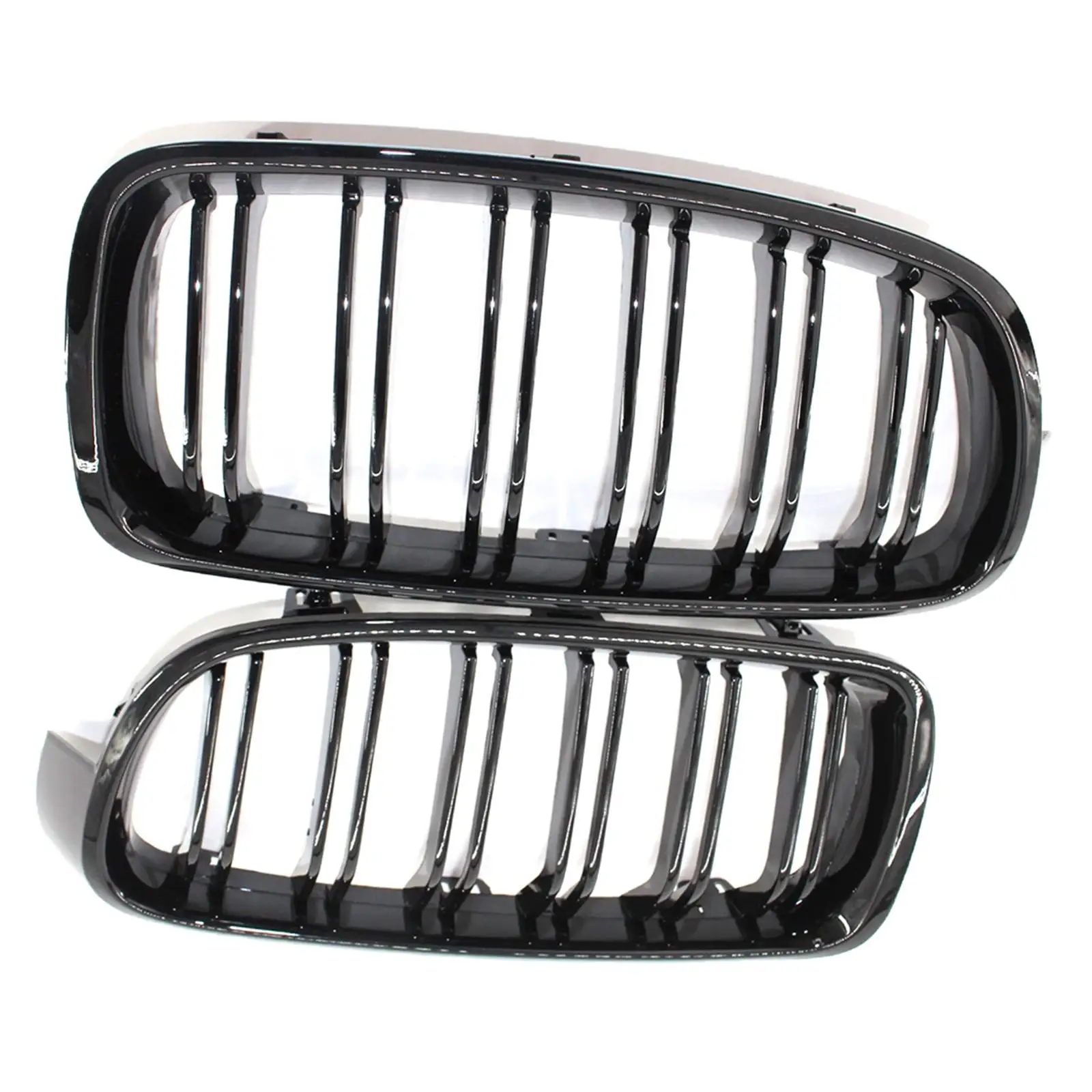 2x Front Kidney Grille Grill 51130054493 51130054494 for 3 F30 F31 F35