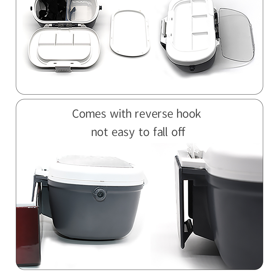 Description Picture 3 of itemMNFT 1Pcs Earthworms Live Bait Preservation Box Insulation Fishing Gear Tackle Storage Case with Belt