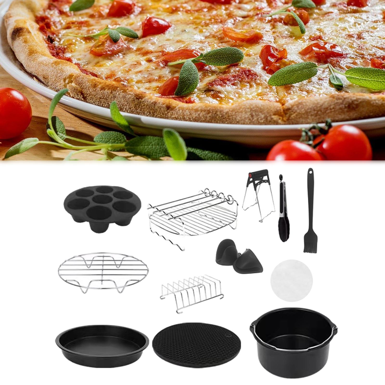 12 Pieces 8 inch Air Fryer Accessories 100 Baking Paper Baking Pan Cake Pan