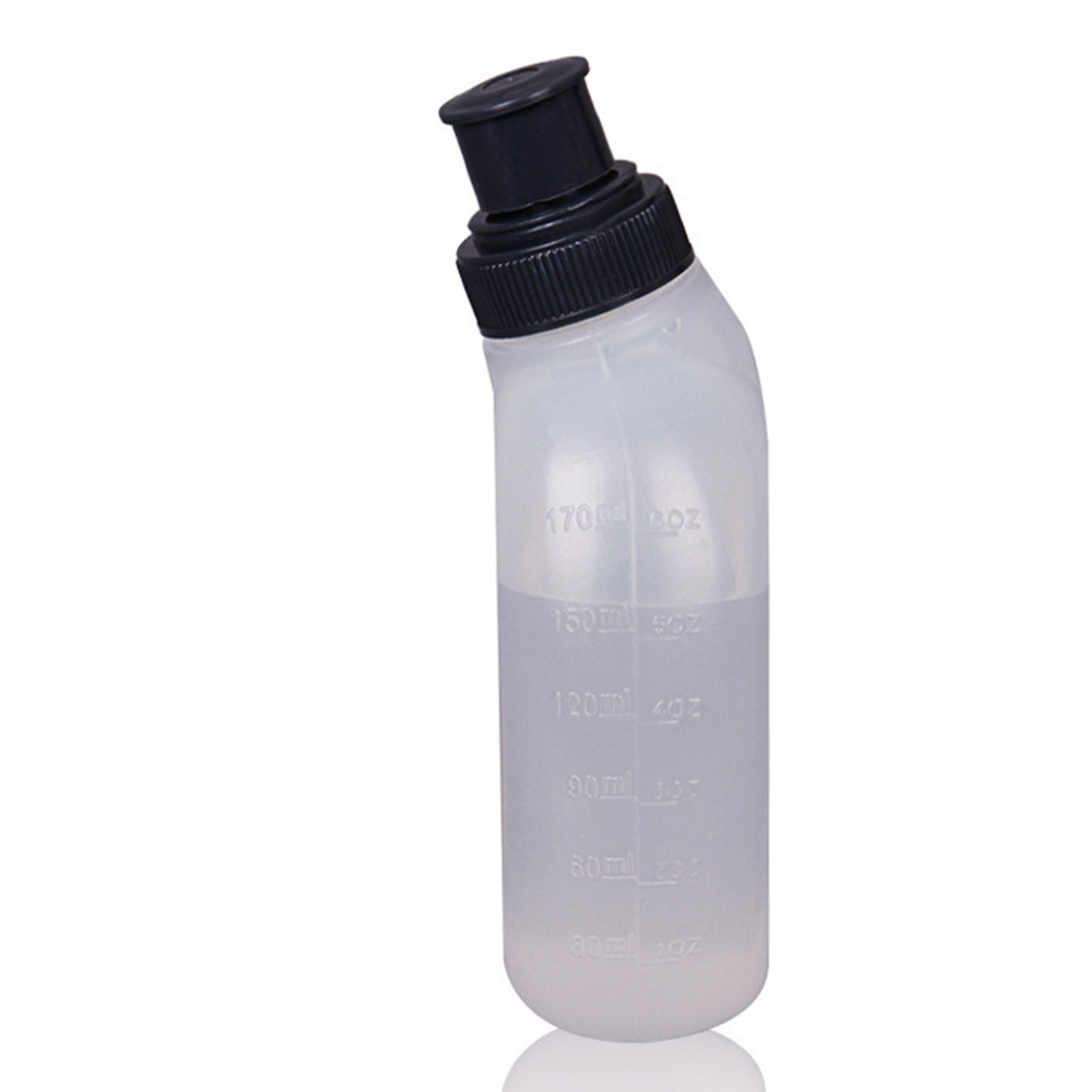 170ml Sport wasser flasche Weithals auslaufs icher ldpe Hochleistungs-Wasser becher Outdoor-Fahrrad Fahrrad Wasserkocher – Detail 1