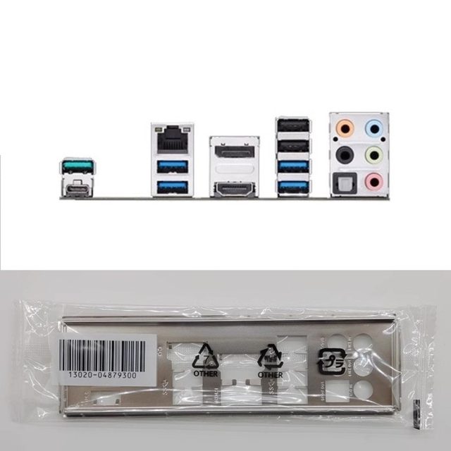 Gaming Motherboard I/O Shield Replacement For ASUS TUF Gaming B550M ...