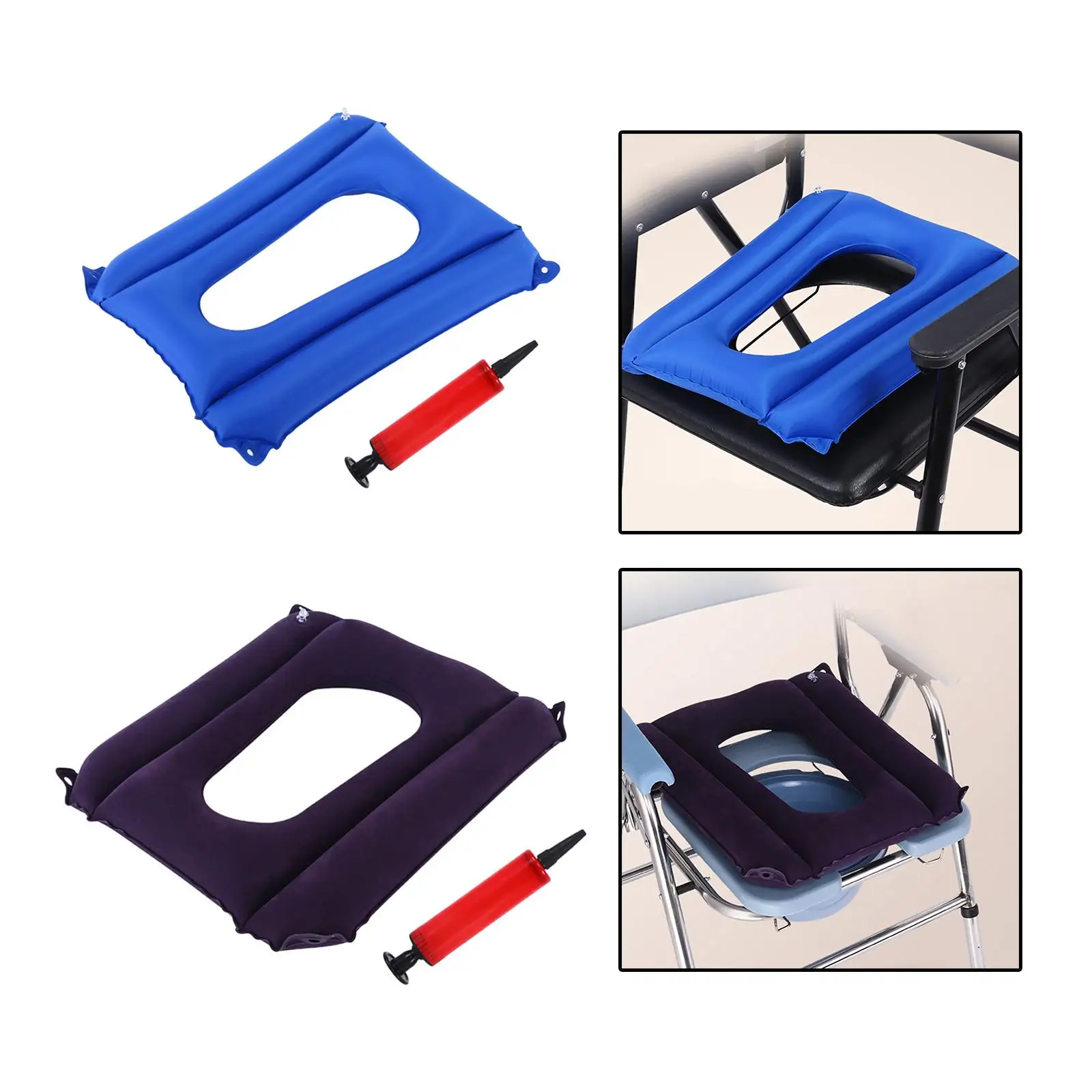 Portable Toilet Chair Pad Foldable Multipurpose Reusable Comfortable Sealed