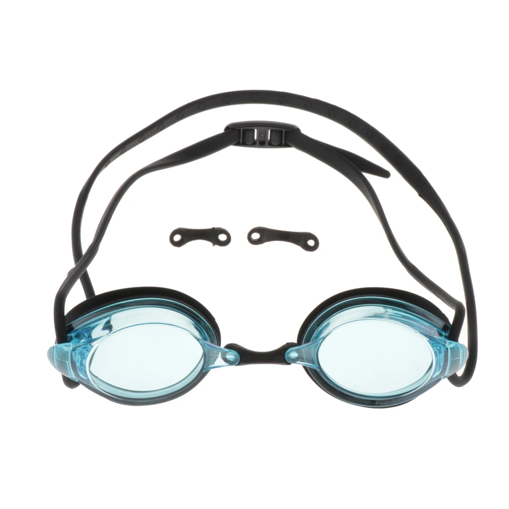 Waterproof Racing Swimming Goggles Adjustable Adult Swimmer Goggles Elastic