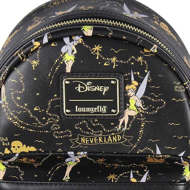 Loungefly Disney Tinkerbell Neverland Treasure Map All-Over Print Mini Backpack