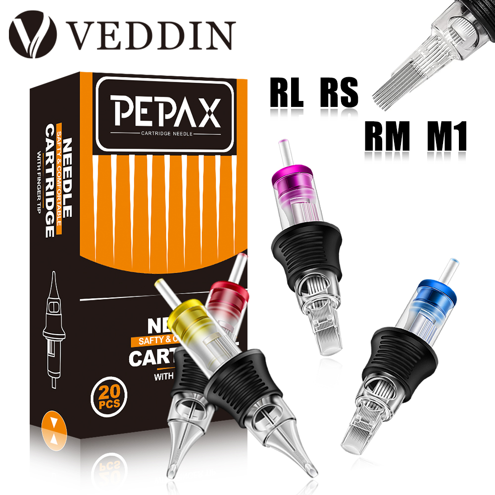 Best of PEPAX Tattoo Cartridge Needles 20pcs Professional Sterilize Safety RL RS RM M1 Tattoo Needle For Tattoo Machine Makeup Supply Reviews & Tips