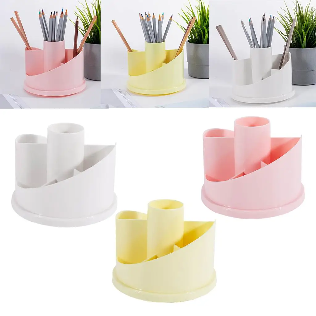 Tabletop Student Tidy Pen Pencil Holder Storage Pencil Container Organizer