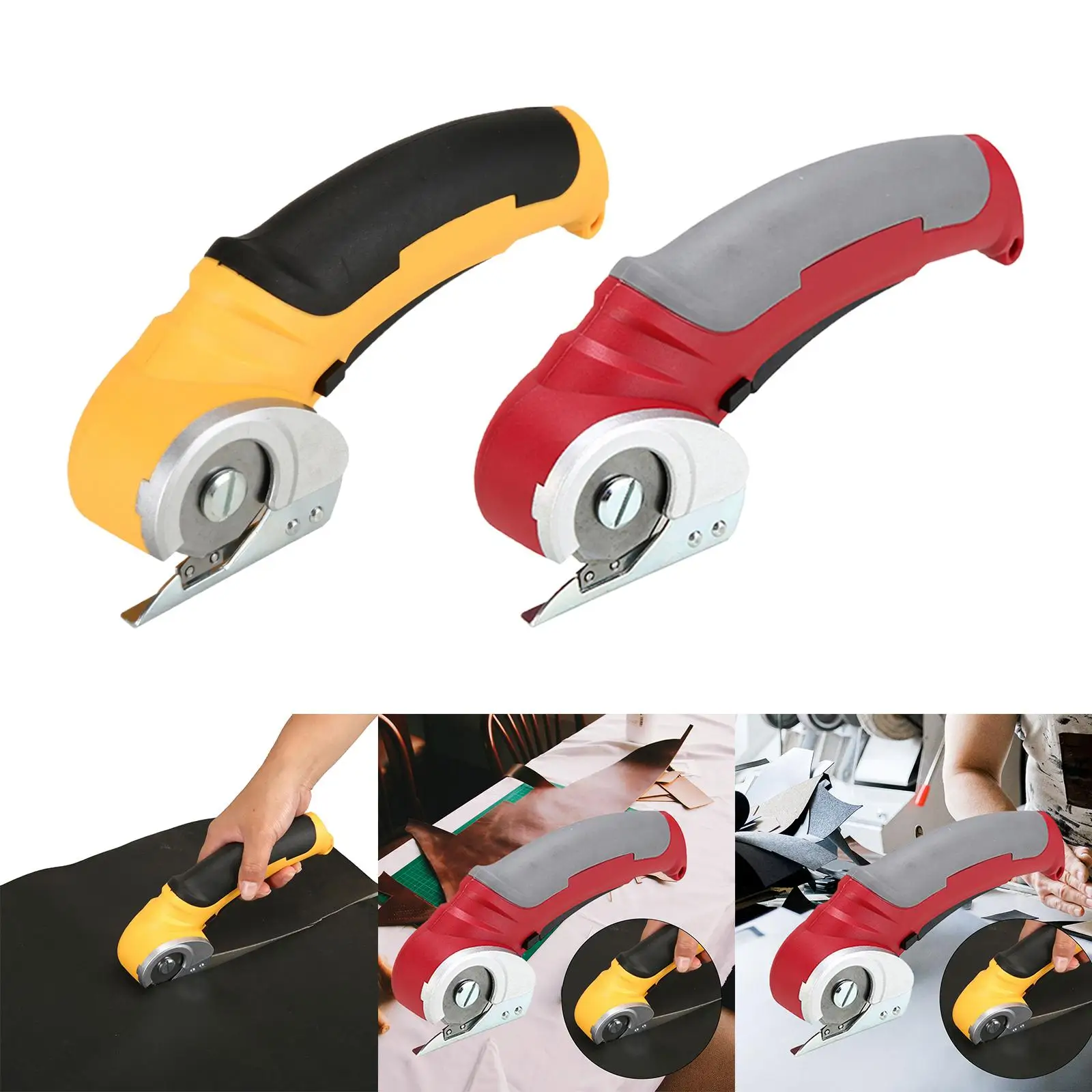 Cordless Electric Scissors Cutter USB Charging Small Tools Accessories Shear Leather Rug Cutting Fabric