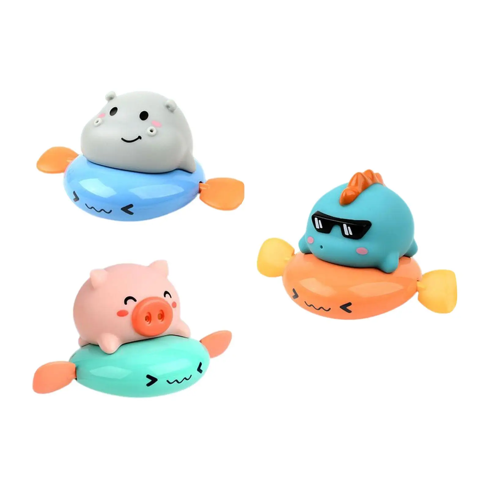3Pcs Kids Bath Water Toy Playset Bathtub Water Toys for Preschool Kids Children Boys