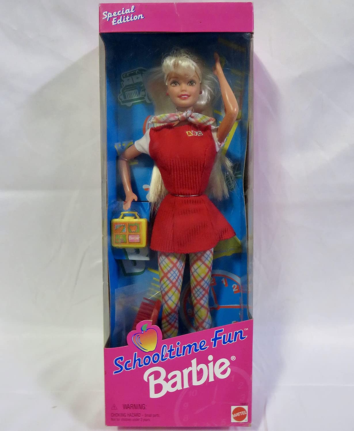 Оригинальная Веселая школьная кукла Mattel для Барби 1997, специальное  издание, винтажные светлые куклы, игрушки для девочек, красная одежда,  аксессуары, набор для кампуса | AliExpress