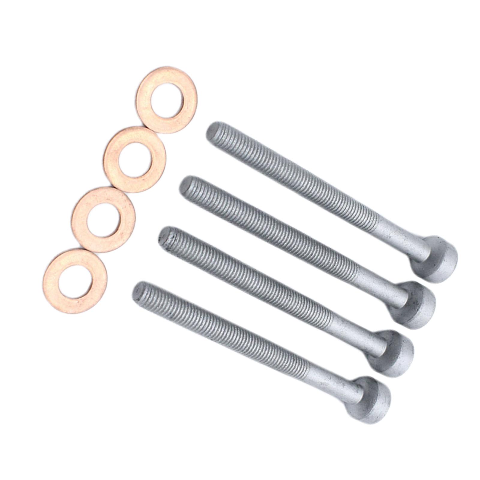 8 Pieces Injector Bolts Washer Set Kit Replaces Professional Spare Parts Easy to Install Durable for Mercedes Sprinter W906