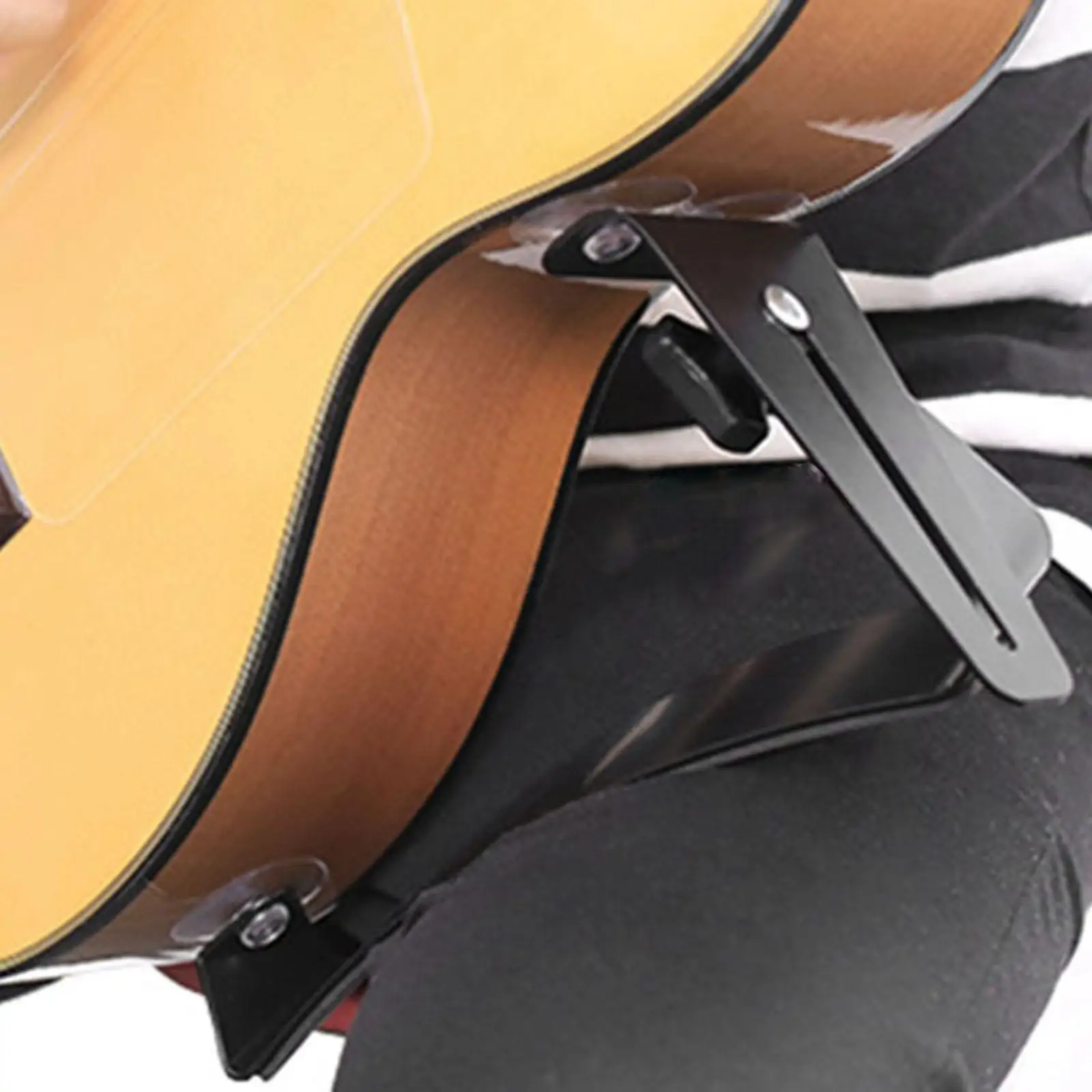Guitar Support,Guitar Cushion with Suction Cup,Guitar Foot Stool,Guitar Neck Rest Support Cradle