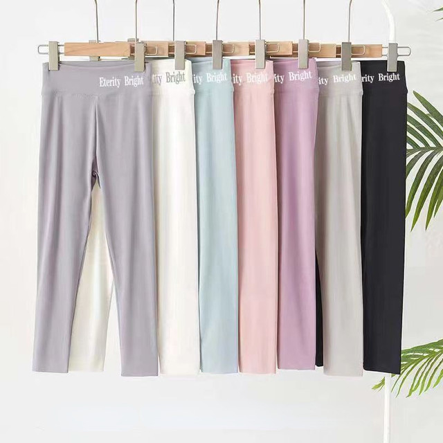 Leggings de Yoga para niñas pequeñas, pantalones deportivos para correr,  pantalones de entrenamiento cómodos, color caramelo - AliExpress