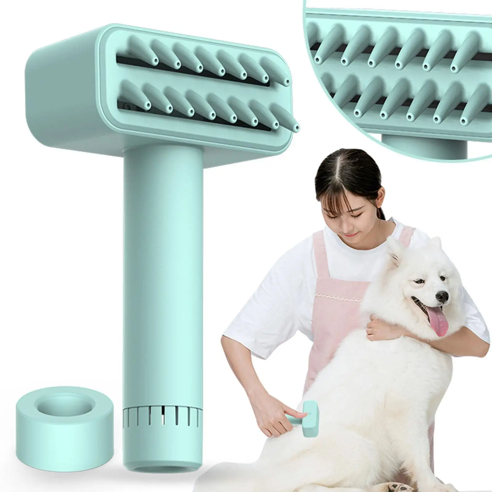 Dog Grooming Comb Cat Brush Hair Grooming Pet Supplies Hair Trimmer USB Electric Pet Hair Remover Sucker for Puppy Kitten