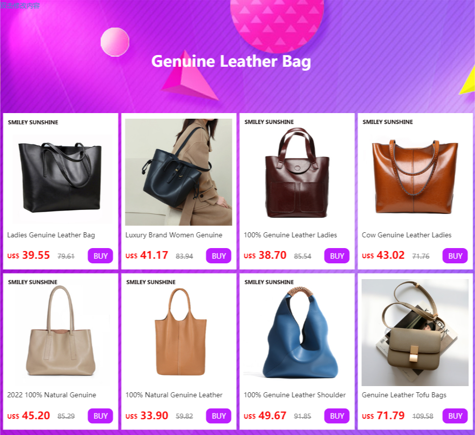 bolsas para mulheres