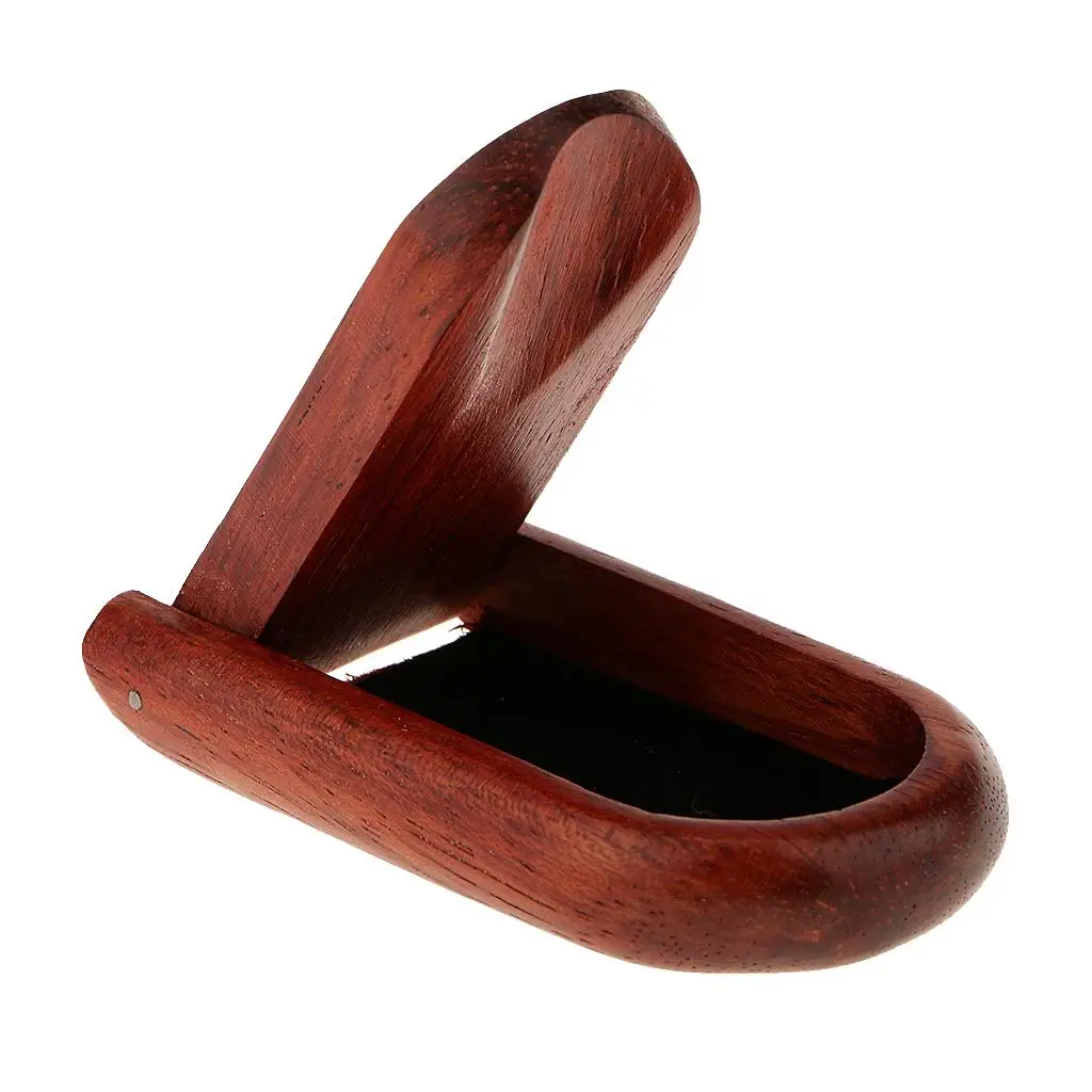 Durable Foldable Rosewood Pipe Stand Rack Holder for 1 Pipe