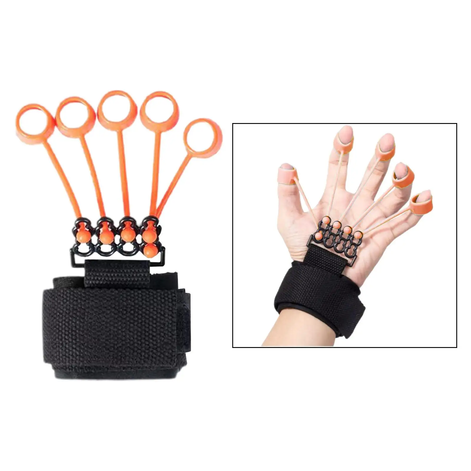 Hand Grip Strengthener Hand Resistance Band Forearm Exerciser for Men Women