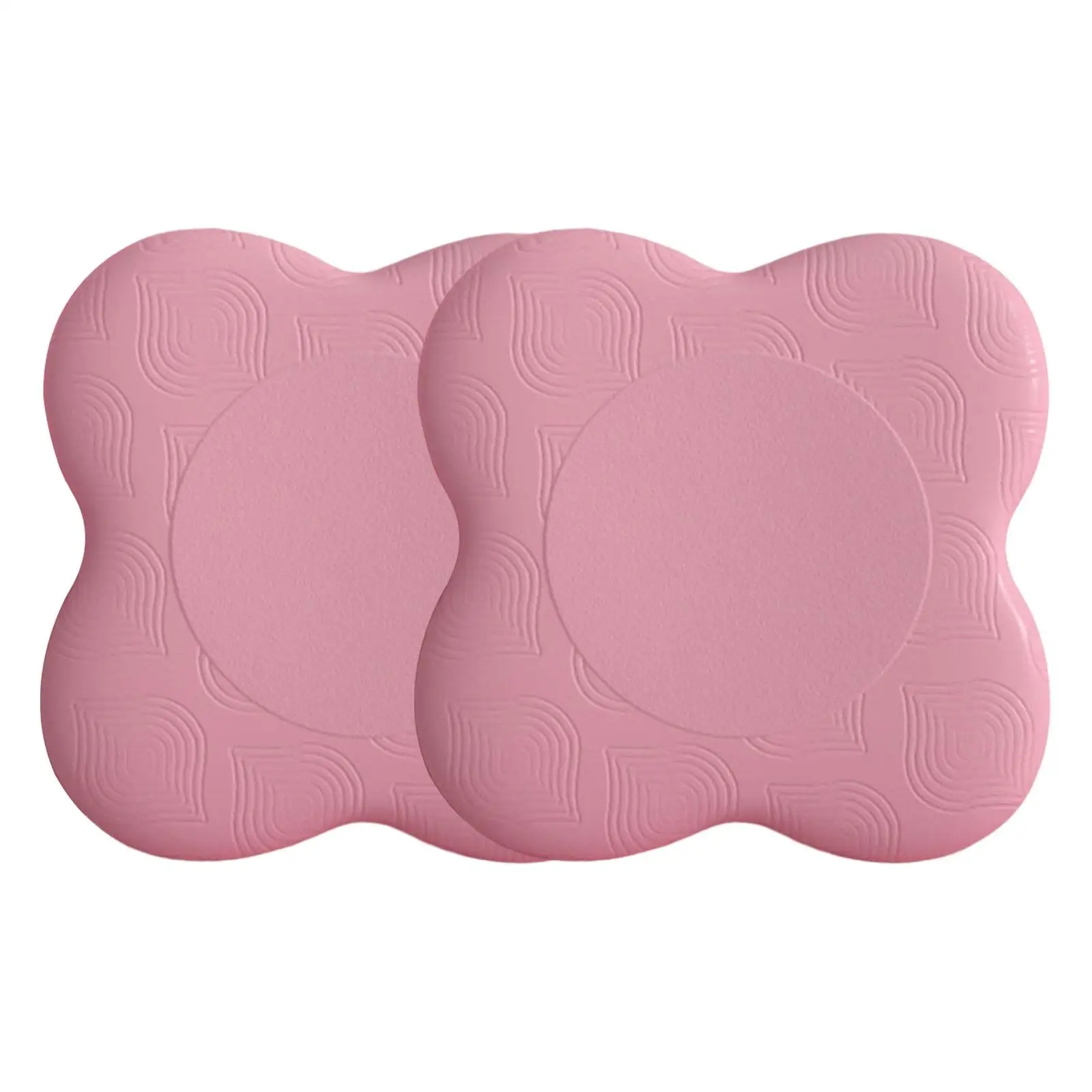 2x Yoga Knee Pad Cushion Non Slip Comfortable Yoga Mat Accessory Balance Cushion for Hands Knee Pilates Meditation Floor