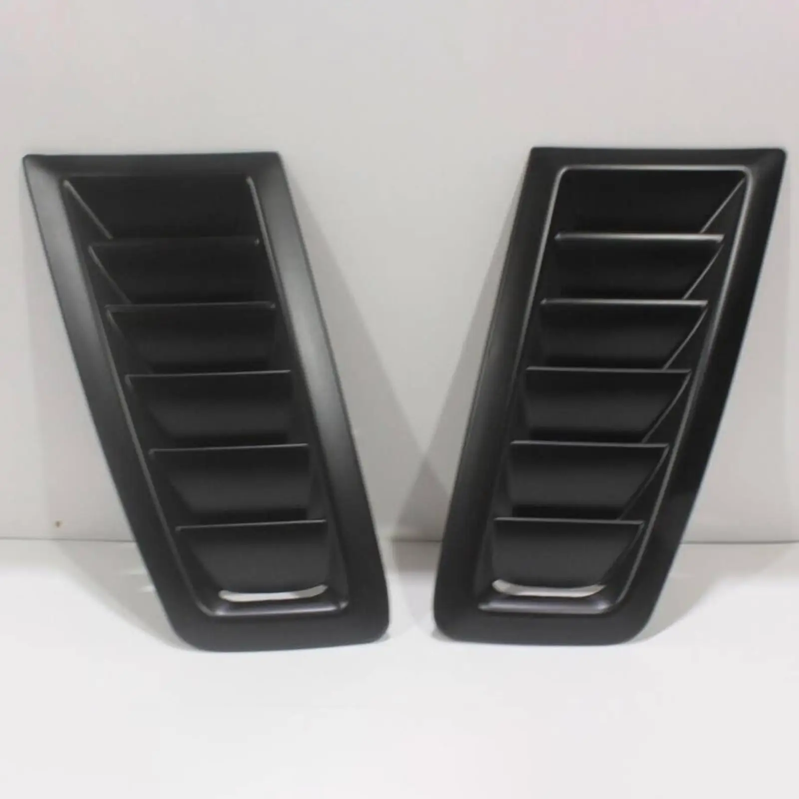 2Pcs Car Hood Vent Scoop Kit Bonnet Vents for Ford Focus RS Matte Black