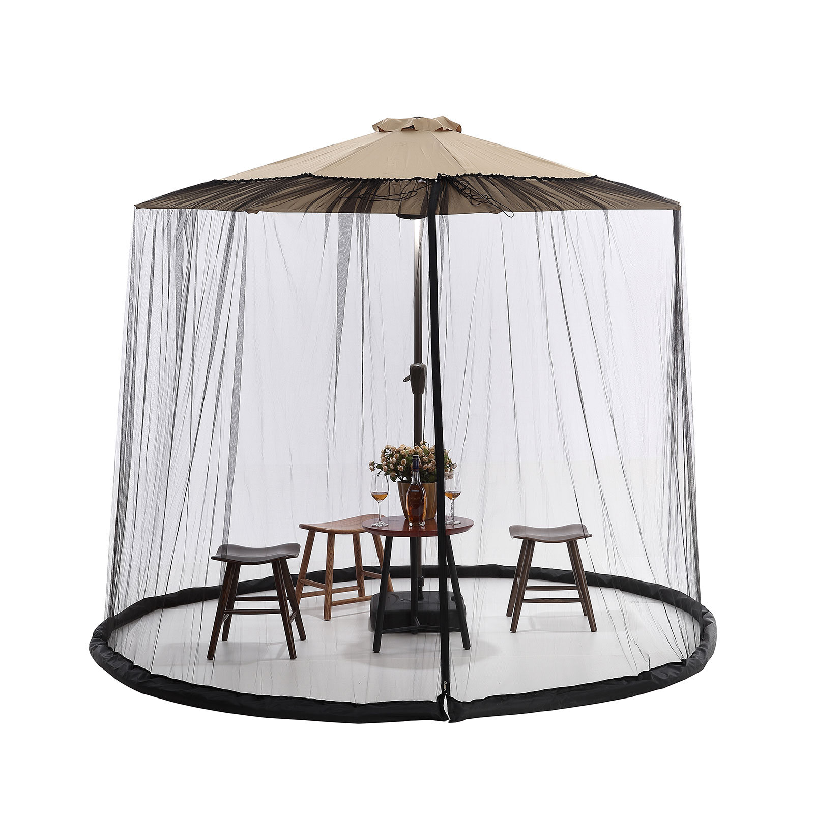 Anti-Mosquito Anti-Insect Net, Gazebo ao ar livre,