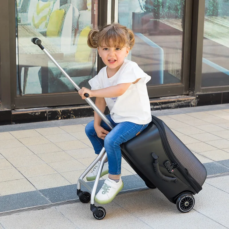 Cochecito niños 2 en 1, equipaje de mano con ruedas, bolsa de equipaje portátil de diseño, maletas de 18 pulgadas, cochecito niños| | - AliExpress