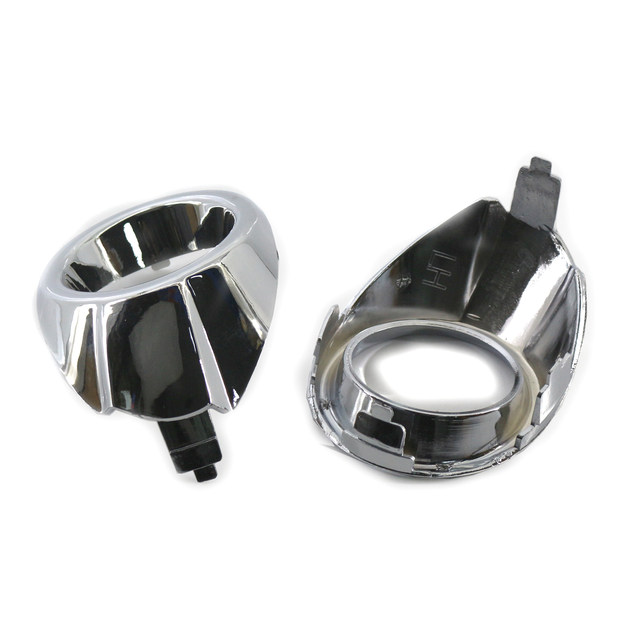 1 Year Warranty Trim Pair Of Chrome Fog Light Trims For 2008-2009 Ford Taurus - Left & Right Side Fog & Driving Lights For Ford Fusion
