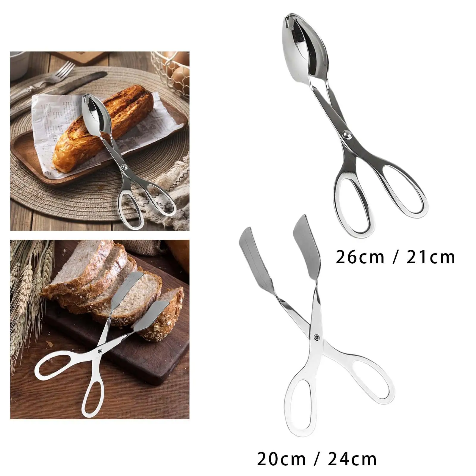 Kitchen Cooking Tongs Salad Buffet Tongs for Restaurants Barbecue Frying