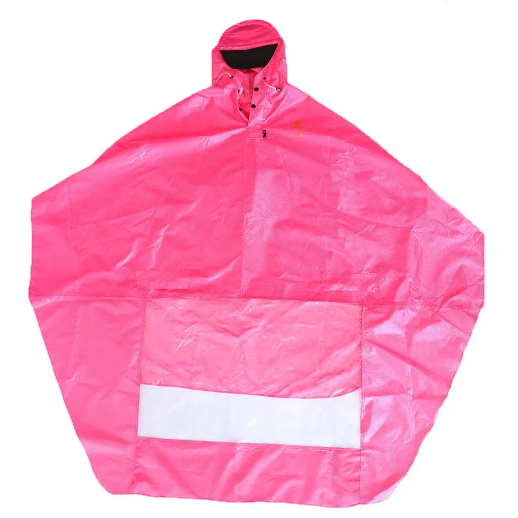 Waterproof Rain Poncho Bike Bicycle Rain Coat Jacket Capes Lightweight Compact Reusable for Boys Men Women Adults