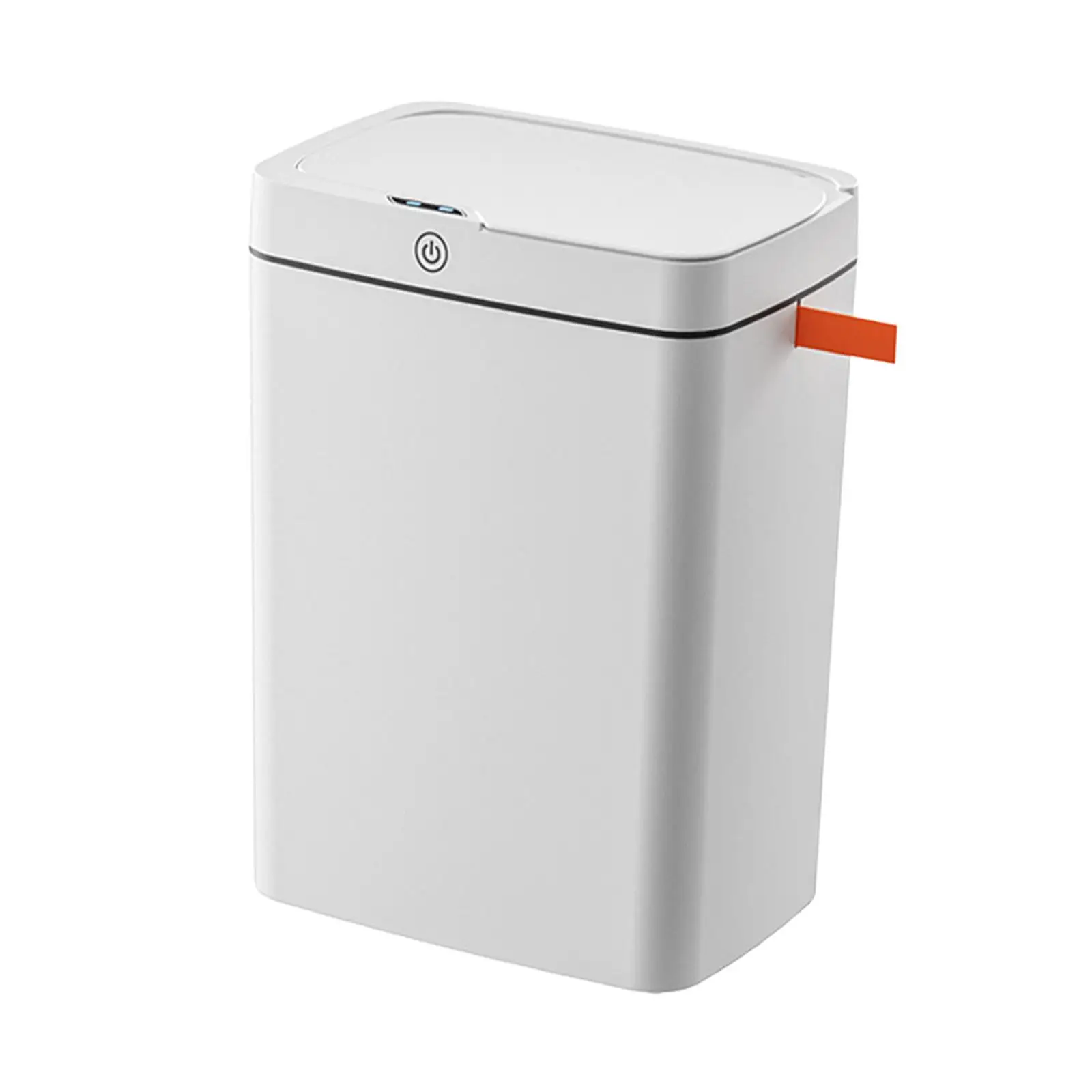 Intelligent Sensor Touchless Narrow Trash Can 18L Durable Waterproof 18.5cm Width Waste Bin USB Charge for Sitting Room, Bedroom