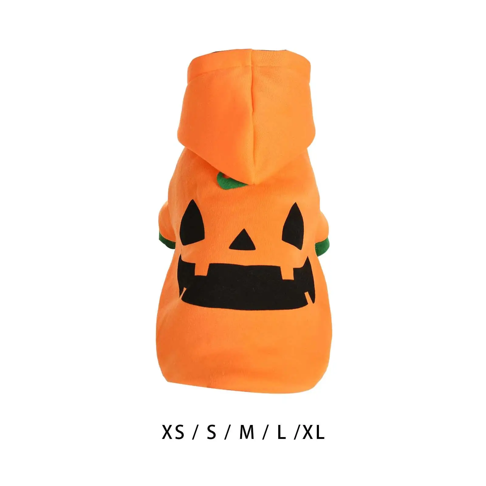 Dog Cat Halloween Pumpkin Costume Animal Autumn Winter Clothes Pet Cosplay Costume for Puppy Holiday Medium Large Dogs Party