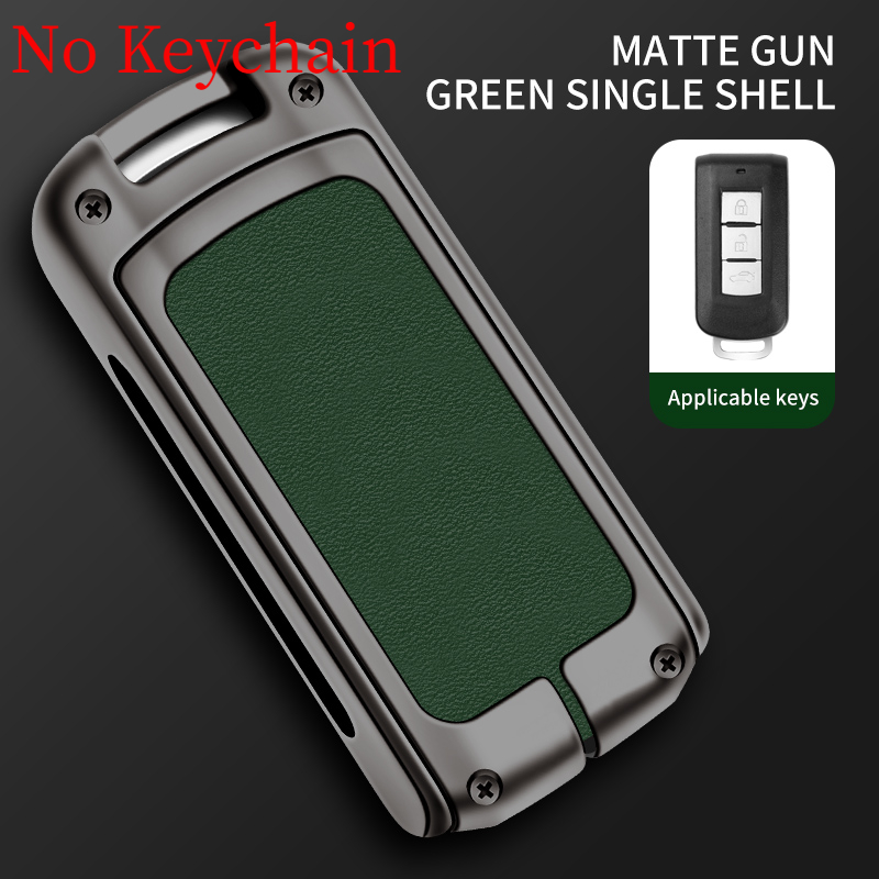 Custodia per chiave auto intelligente in pelle di metallo per Mitsubishi Outlander 3 ASX Colt Lancer 10 EX Grandis Pajero Sport Protector Fob 21 Custodia per chiave auto intelligente in pelle di metallo per Mitsubishi Outlander 3 ASX Colt Lancer 10 EX Grandis Pajero Sport Protector Fob - S034d97ac9f664b9b84a6096013e37705v