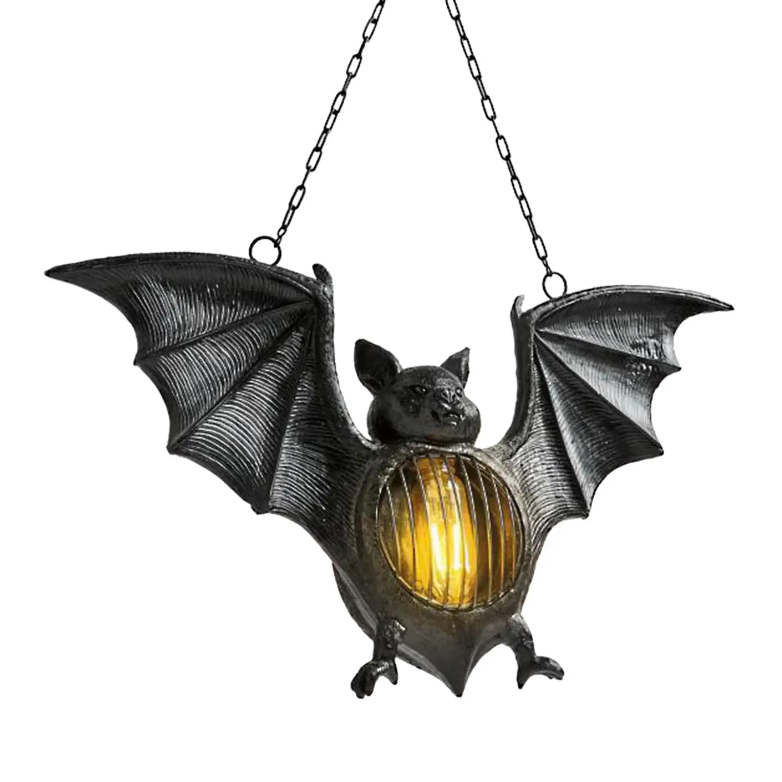 Retro Halloween  LED Lantern Hanging Ornament for Garden Indoor