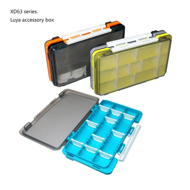 Fishing Tackle Box Storage Tray With Removable Dividers Fishing Lures Hooks  Case - AliExpress