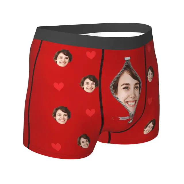 Custom This! Funny Mens Boxers With Your Face On It.-Funny Mens Underwear -  Wedding, Bachelor party, Engagement, Birthday Gift - AliExpress