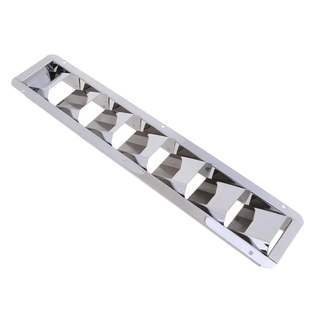 380mm Length 304 Stainless Steel Louver Slots Ventilation