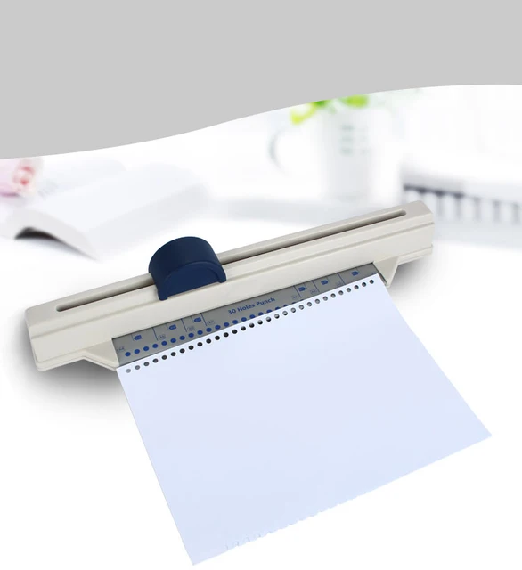 A4 Multi 30 Hole Puncher Loose Leaf Paper Cutter Handmade Office Binding  Machine File Folder Binder Punching Tools - AliExpress