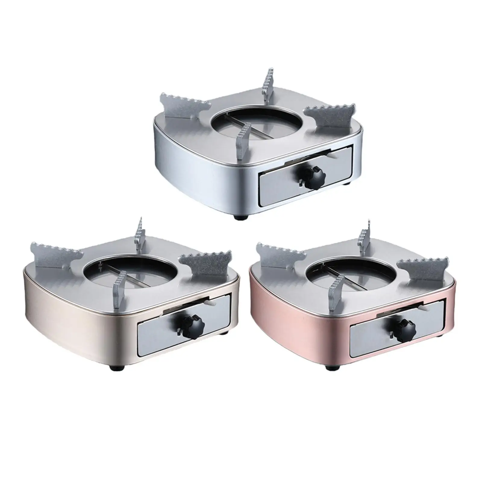 Mini Alcohol Stove Aluminum Alloy Windproof Furnace For Picnic Camping Backpackers Grills Burner Rug Bench Alcohol Camp Stove