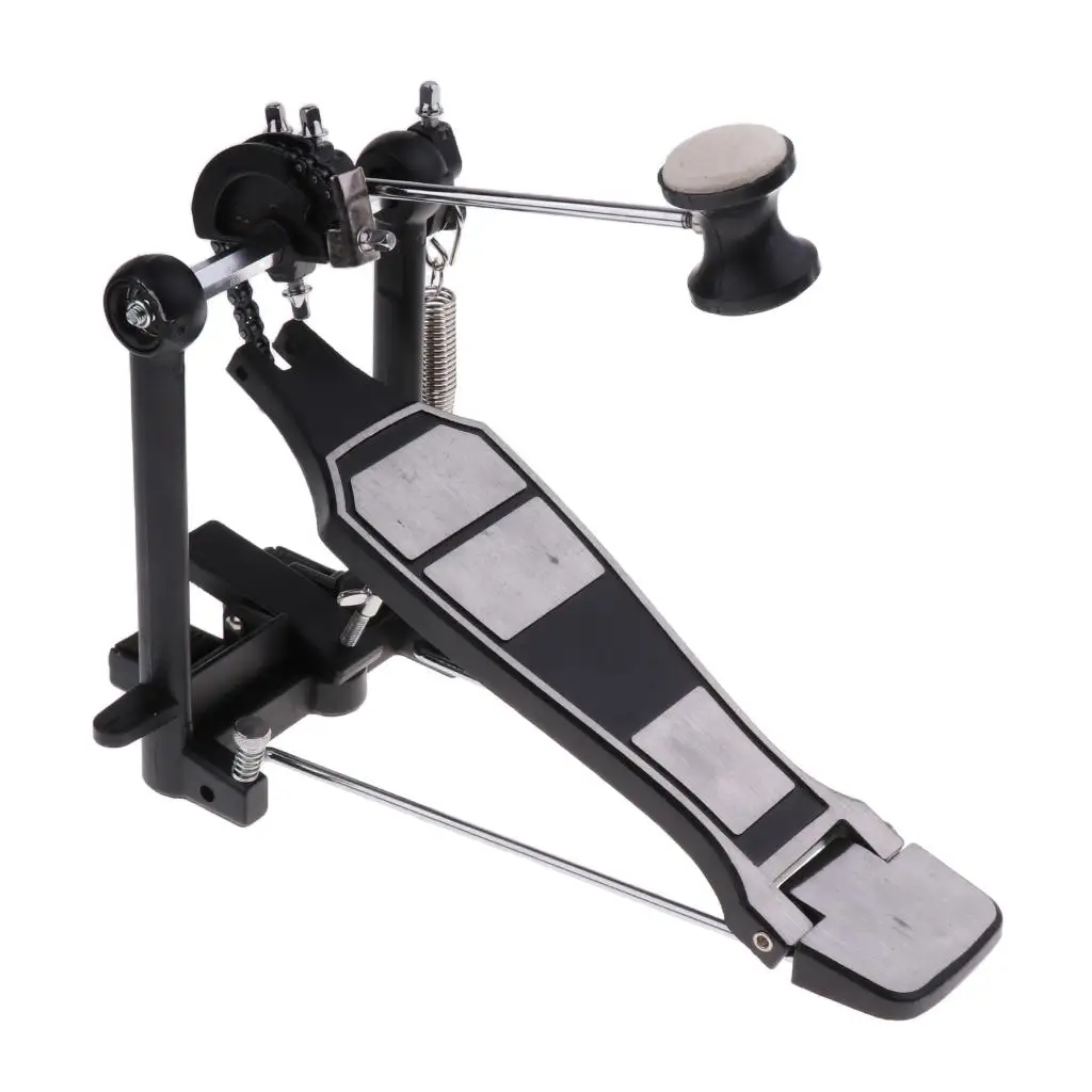 Rack Drum Pedal Set with Drum Beater Single Chain  for Drummer