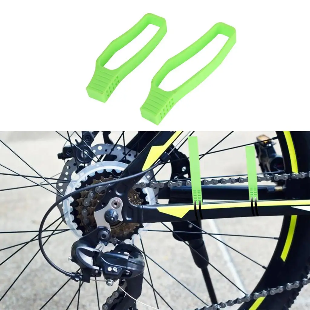 Silicone Bike Chain Guard Chainstay Frame Parts Adjustable
