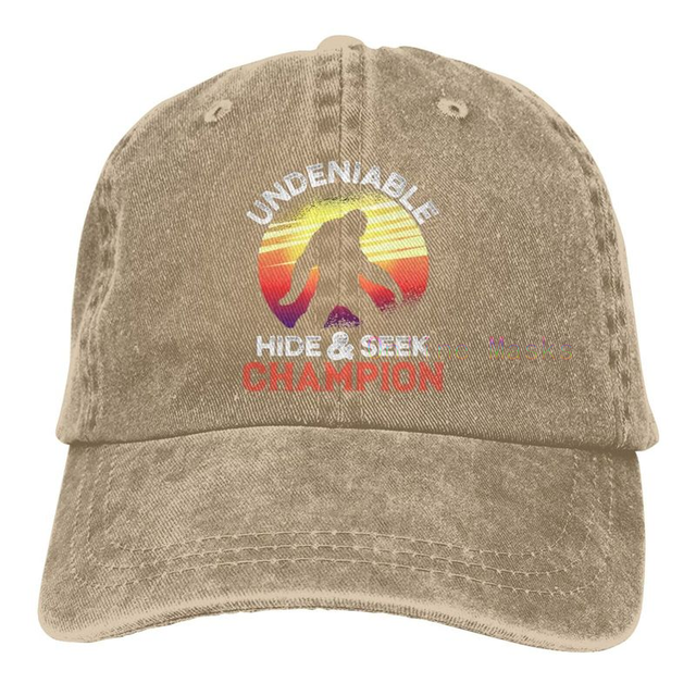 Bigfoot is Real and He Tried to Eat My Ass Baseball Cap Unisex Vintage  Trucker Hat Adjustable Cowboy Hats for Mens Womens