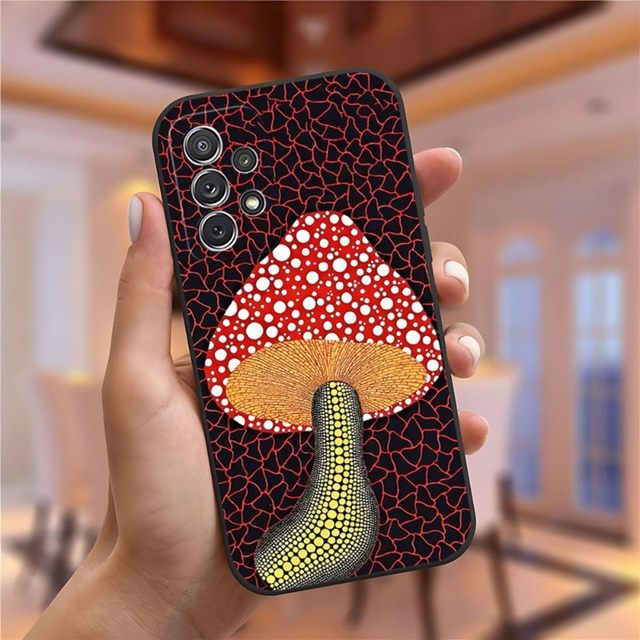Art YAYOI KUSAMA Phone Case For Samsung Galaxy S23 S22 S10