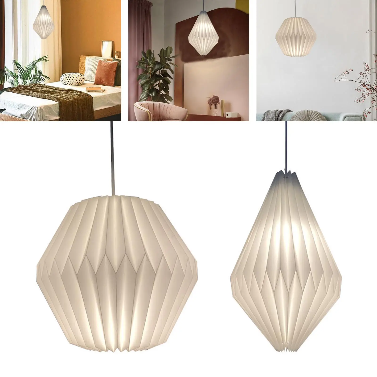 Boho Pendant Lamp Shade Restaurant Hanging Lantern Lampshade Loft Decoration